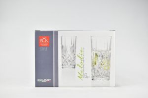  VERRE EAU RCR  6 PIÈCES 